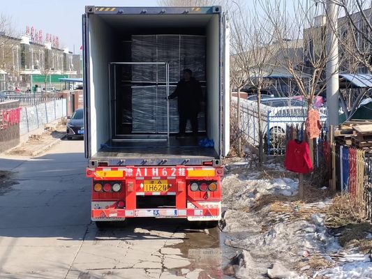 pannello di rete galvanizzata saldata a foro quadrato