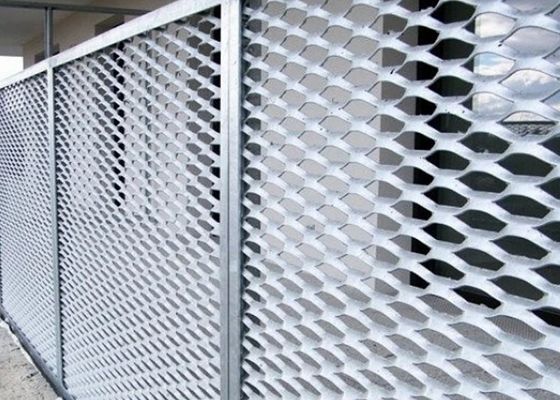 Nastro metallico d'acciaio galvanizzato in espansione Mesh Diamond/esagonale