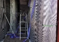 Rotoli e pannelli saldati della rete metallica dell'acciaio inossidabile 304 di 100x100mm