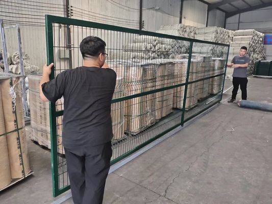 L'anti PVC di salita ha ricoperto il cavo Mesh Fence 1530mm 1830mm 2030mm per multi colore
