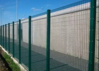 La polvere elettrostatica di Mesh Fencing Panels Glavnized And di alta sicurezza 358 ha ricoperto