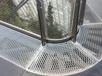 Metallo in espansione protettivo Mesh Perforated Plain Weave di acciaio inossidabile