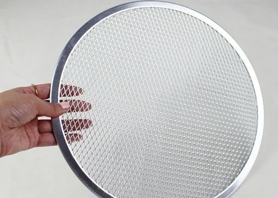 Il cavo a 7/12/13/15/20 pollici Mesh Pizza Pan Aluminum Alloy si ispessisce