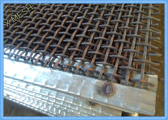 Foro quadrato in acciaio ad alto tenore di carbonio a rete vibrante da 1,5x2 m