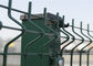Griglia di ferro saldato 6,0 mm Metallo curvo, recinzione di giardino, rivestimento in PVC di sicurezza