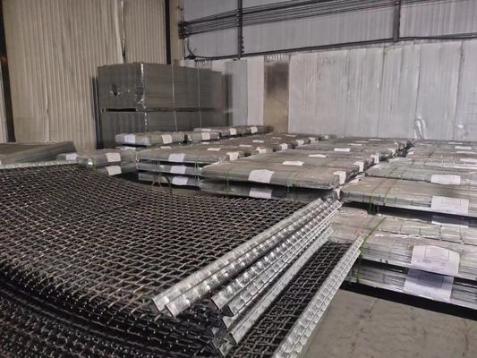 Rete metallica ondulata Gi da 0,7 - 20 mm 45# Acciaio al carbonio medio