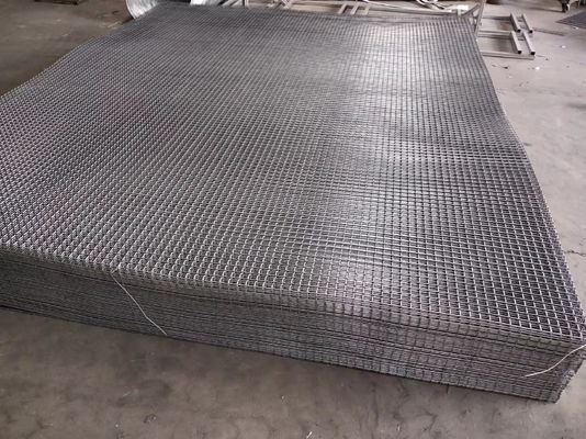 3.4mm pannelli di recinzione di filo galvanizzato saldato 15cm mesh 1.22*2.44 nero