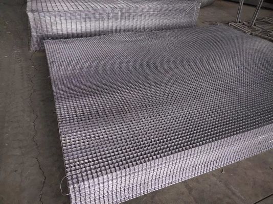 3.4mm pannelli di recinzione di filo galvanizzato saldato 15cm mesh 1.22*2.44 nero