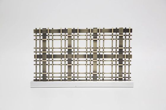 Griglia di filo tessuto decorativo a buco quadrato per armadi