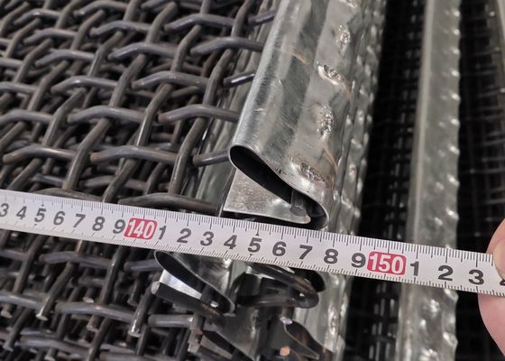 Rete metallica ondulata Gi da 0,7 - 20 mm 45# Acciaio al carbonio medio