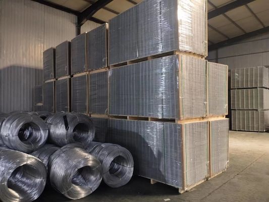 Construzione resistente pannello di maglia di filo saldato rivestito di zinco