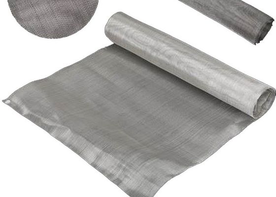 Twill/Dutch/Reverse Woven 4-3200 Mesh Square Sand Metal Screen Net Wire Mesh per filtri
