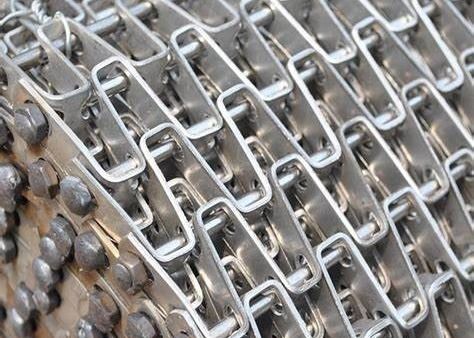 T-316 Cintura trasportatrice a rete di filo piatto in acciaio inossidabile per la cottura alimentare