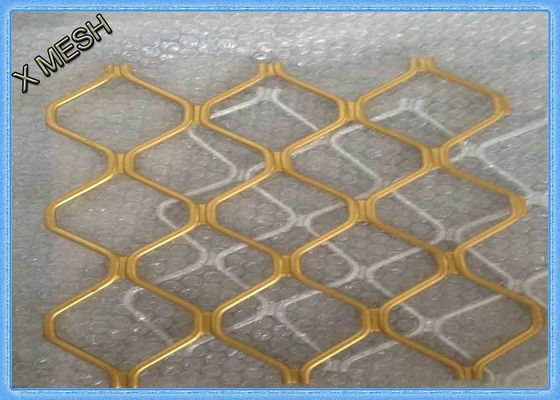 Lo spruzzo di alluminio di Diamond Expanded Metal Mesh Decorative dipinge 4 x 8 resistenti