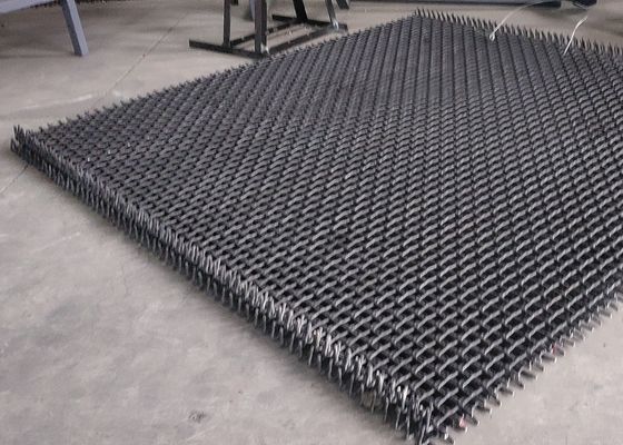 65 Mn Granito di roccia di cantieristica di alta trazione Griglia di filtro strutturato per vibrazioni