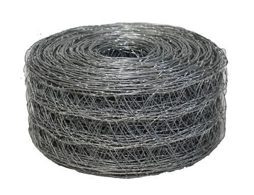 Acciaio al carbonio, mattoni neri, rete di filo di parete di 2,5" x 60ft