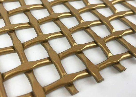 Pannelli di maglia in acciaio inossidabile decorativi per la progettazione degli interni
