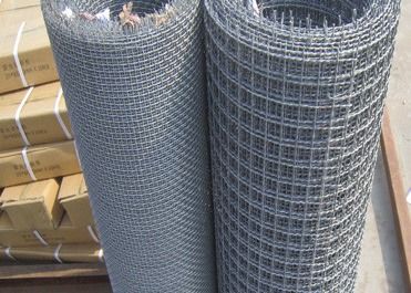 Grossista di maglie di filo galvanizzate quadrate / maglie di filo crimped in acciaio inossidabile