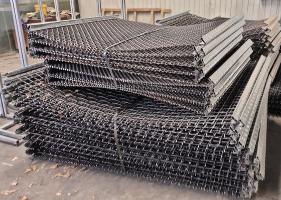 Shaker Gravel Mesh Vibrating Screen per la sabbia della silice