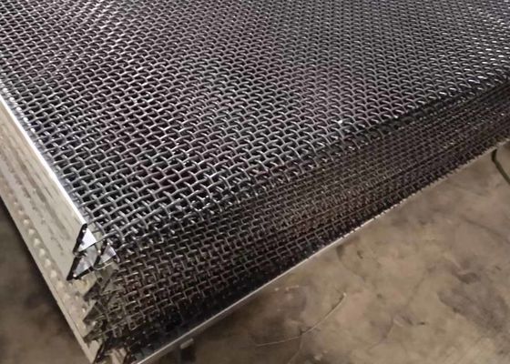 Cavo unito serratura Mesh Size del vaglio oscillante degli ss 201 1.5m x 1.95m