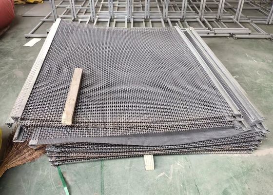 65mn ha agganciato il vaglio oscillante Mesh For Quarry Stone Crusher