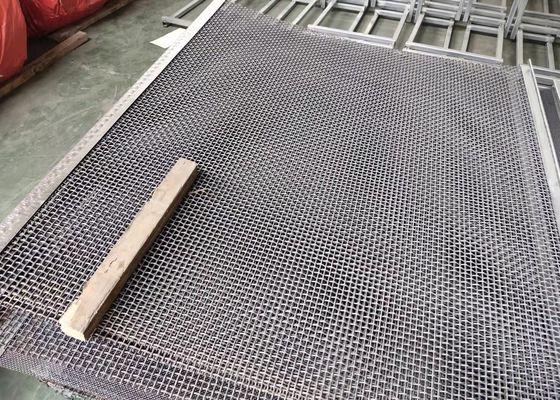 65mn ha agganciato il vaglio oscillante Mesh For Quarry Stone Crusher