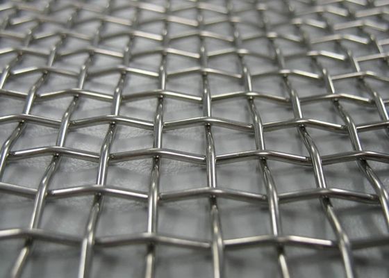 Rete metallica tessuta in acciaio inossidabile da 2 mm per la filtrazione primaria dell'estrazione mineraria