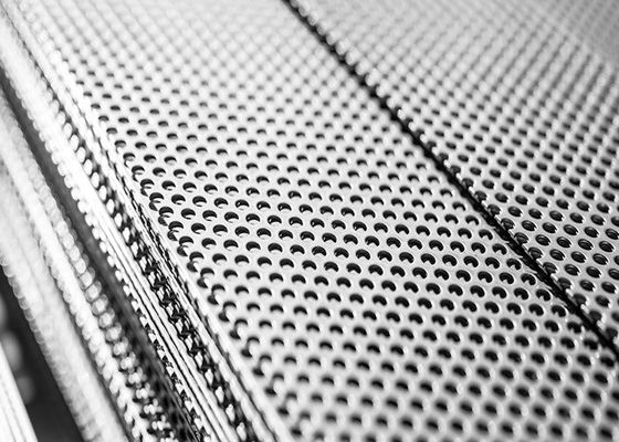 2mm 3mm Foratura di buco Acciaio inossidabile lamiera di metallo perforata maglia lamiera decorativa per la ventilazione