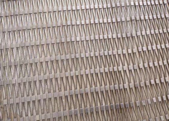 × 7 di Xtend 7 7 cavo metallico Mesh Ferrule Type 304l di acciaio inossidabile del × 19