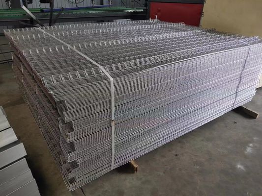 3D Curved Safety Guardrail Panel Saldatura Wire Mesh Metal Fence Panel
