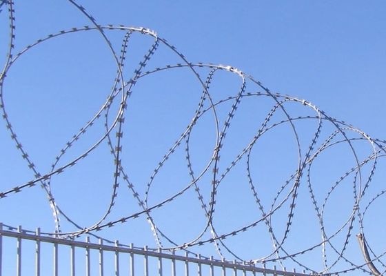 Ss430 Acciaio inossidabile Concertina Razor Wire Fence