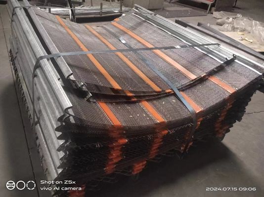 vaglio oscillante Mesh Anti Clogging di auto pulizia del acciaio al carbonio 65mn