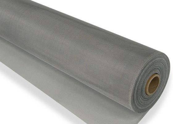 Schermo in alluminio anodizzato per zanzariere Mesh 1 X 30 M Rivestimento epossidico in rotoli di colore bianco argento