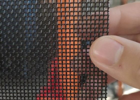 Schermo Mesh Black Coated della mosca di acciaio inossidabile dell'OEM 316
