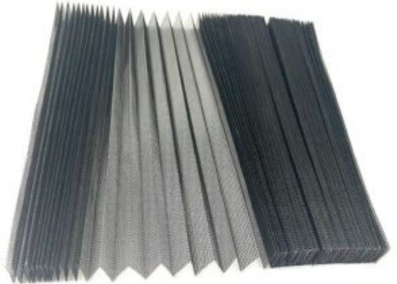 Il nero ha colorato la zanzara che pieghettata lo schermo 18x16 ingrana lungamente la larghezza X 10m di 2.4m