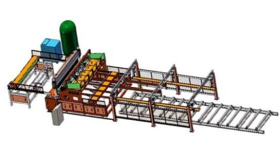 GWC3300 macchina per saldare e modellare la maglia in acciaio a barre rette