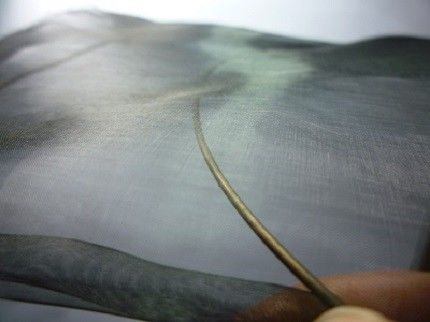 990,9% di materiale in acciaio inossidabile a maglia di tungsteno puro con aperture di 1/2" x 1/2"