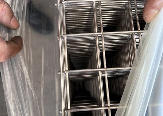 pannello di rete di filo galvanizzato saldato / rete di filo saldato 1/4 pollice