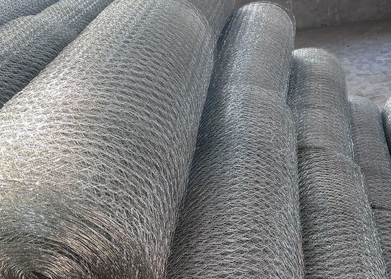 Rete metallica esagonale per pollo galvanizzata in PVC da 0,6 mm di diametro con apertura da 3/4 pollici