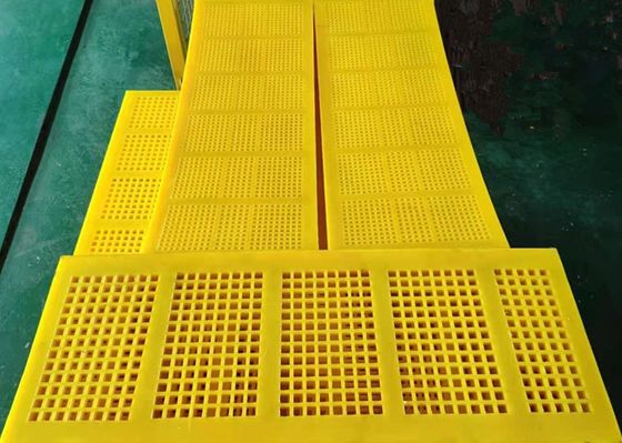 300x1200mm Polyurethane PU Modular Screen Panel Alta efficienza di separazione