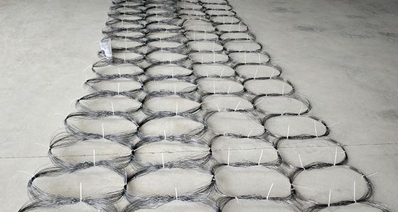 10m perimetro di acciaio ostacolo di bassa visibilità MZP-52 per applicazioni di sicurezza