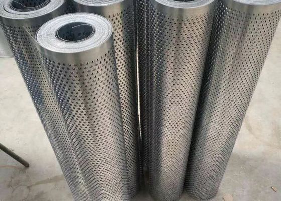 Materiale di costruzione: lamiera di metallo perforata a buco rotondo di 316 micron