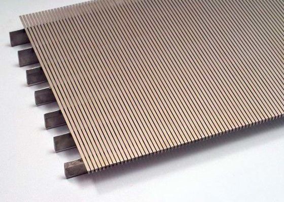 Schermo di cavo resistente del cuneo di acciaio inossidabile dello SGS 321 del cavo di V Johnson Gravel Welding Panel