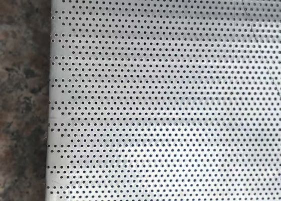 Acciaio inossidabile micron buco perforato lamiera di maglia metallo