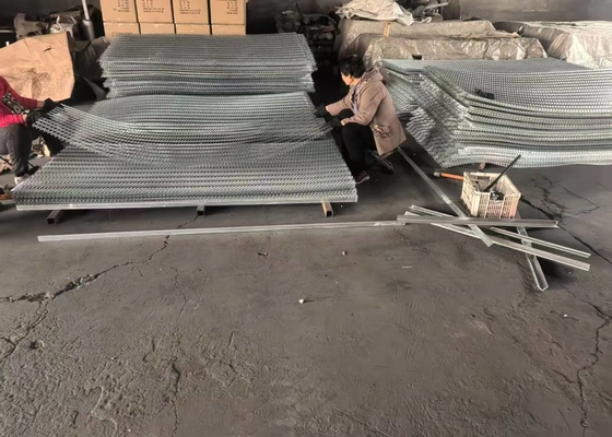 M. delle maglie ampliata spessore gotico 1,2 x 2,4 del nastro metallico di 1.6mm