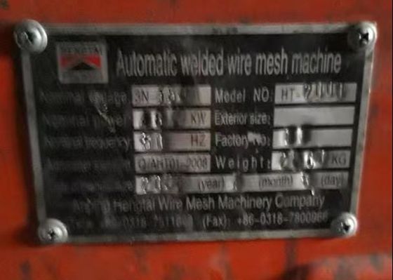 Saldatrice completamente automatica della rete metallica, reticolato di saldatura che fa macchina