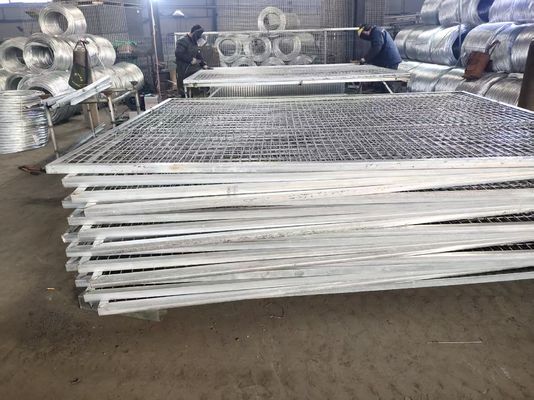 Bene mobile temporaneo del recinto della maglia galvanizzato norma dell'Australia con i piedi del PVC