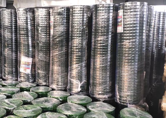il PVC colorato verde dello SGS 3/4X3/4 ha ricoperto il cavo saldato Mesh Rolls per pollame