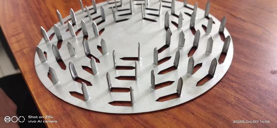 50 mm di larghezza Anti Split Plate rettangolare unilaterale spina metallo Nail Plate