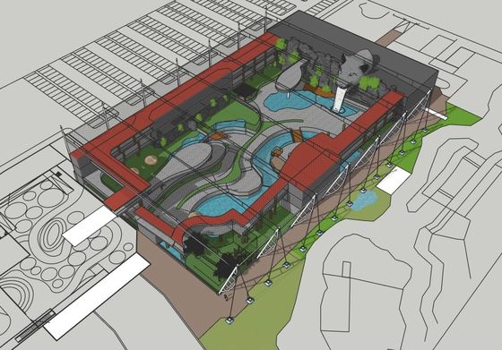 recinto protettivo di Mesh Decorative And Animal Zoo del cavo metallico di acciaio inossidabile 316l